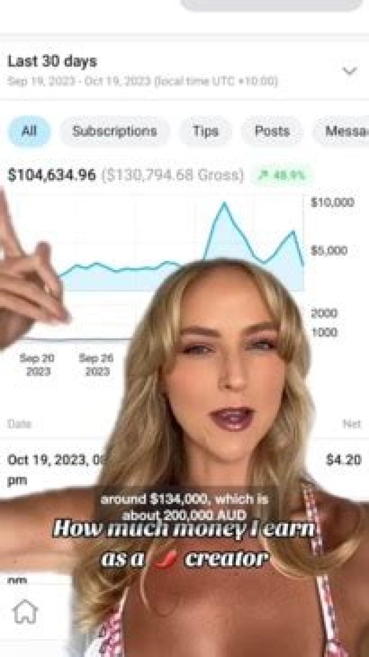 Annie Knight shares proof she’s earning insane money on OnlyFans