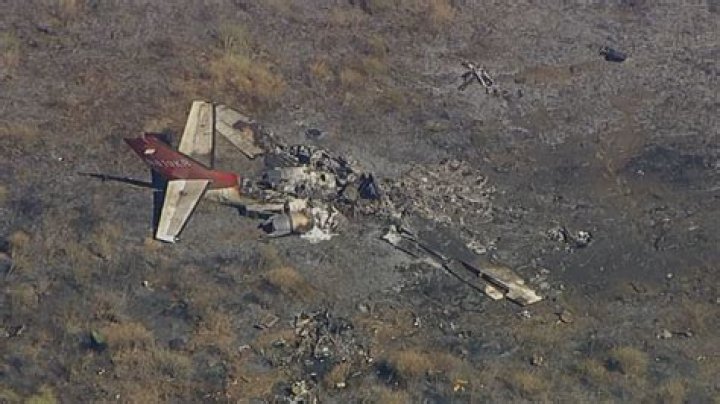 Care Flight aircraft crashes in Stagecoach, Nevada: 5 dead