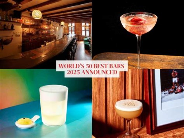 Crawl your way through the World's 50 Best Bars