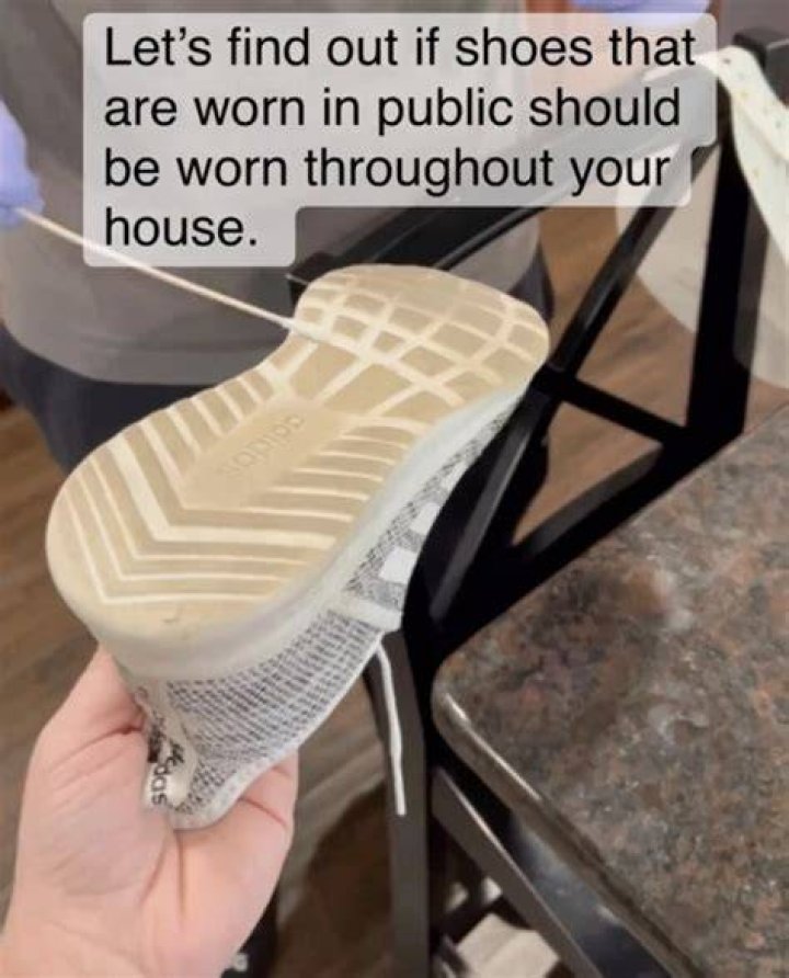 Do you wear shoes inside? The gross reason you should never