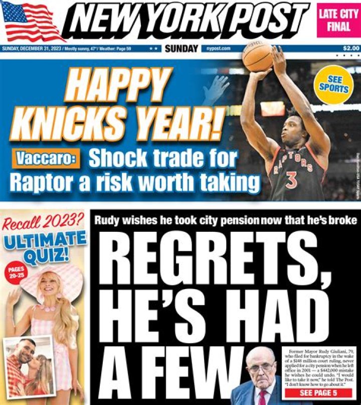 NY Post Cover for May 3, 2022