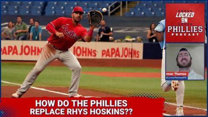 Phillies leave Rhys Hoskins' postseason return as possibility