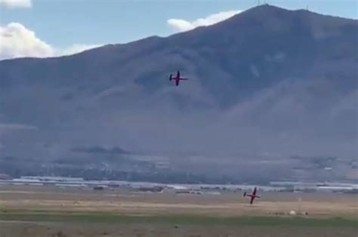 Reno Air Race pilot dead after plane goes down in fiery crash