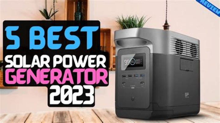 The 10 best solar generators of 2023, according to experts