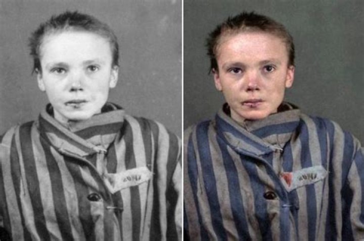 These images from the Holocaust are even more chilling in color
