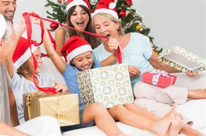 This woman is terrified of opening Christmas gifts