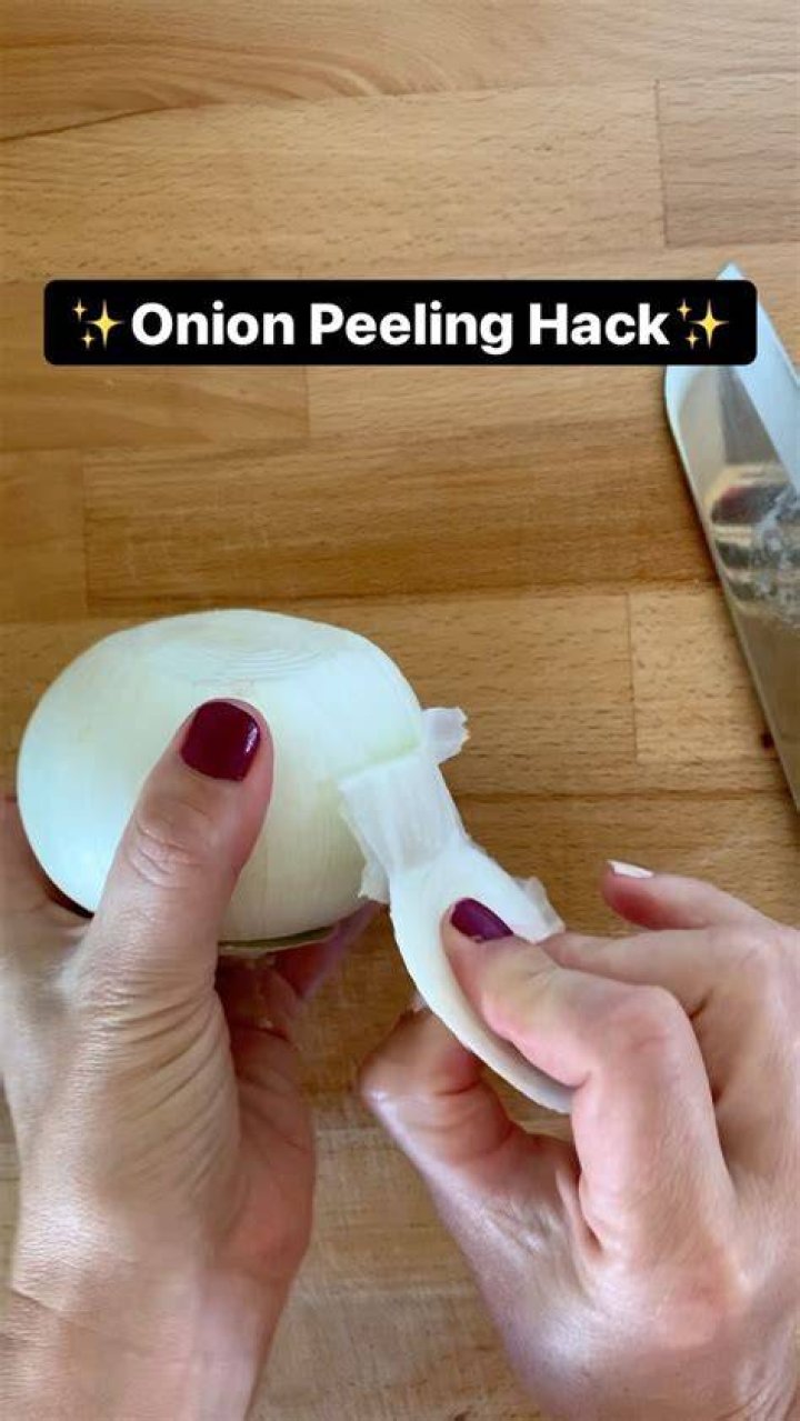 TikTok onion peeling hack put to the test
