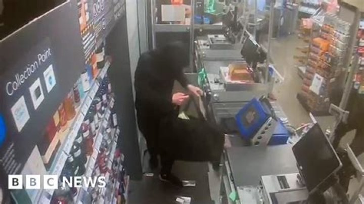Viral video shows moment cop punches alleged shoplifter driving with $2K in stolen goods 