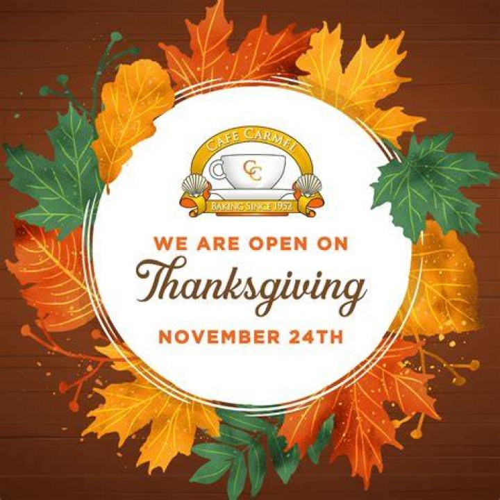 What restaurants & stores are open on Thanksgiving 2023
