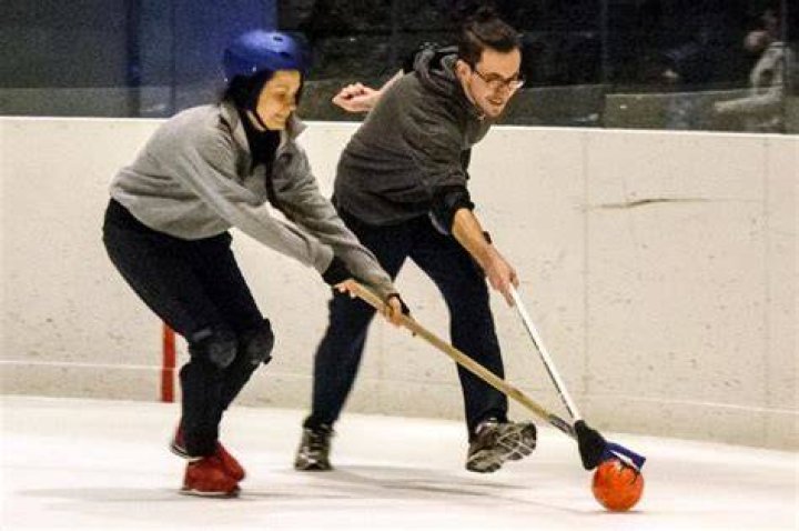 What the hell is broomball and why is it so popular?