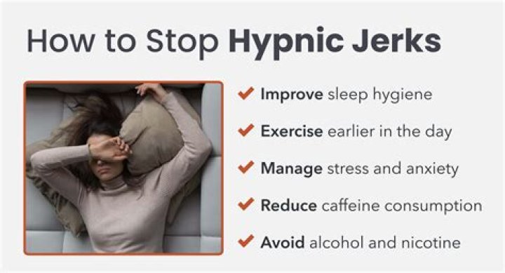 Why you twitch or 'hypnic jerk' before falling asleep