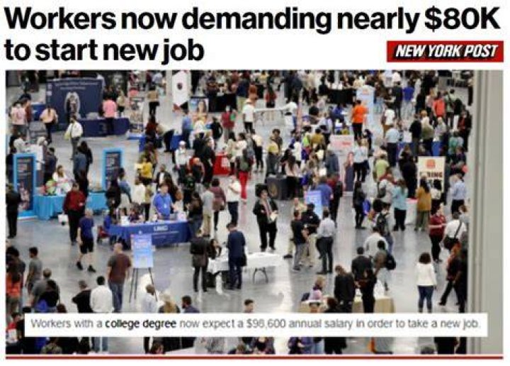 Workers now demanding nearly $80K to start new job