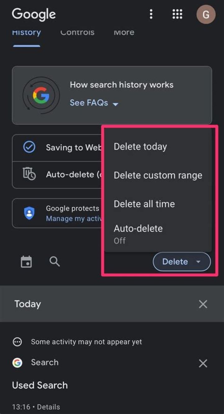 You've been deleting your Google search history wrong