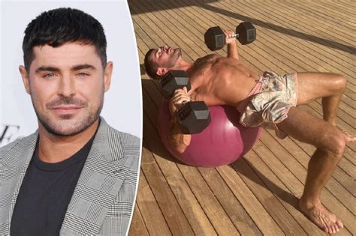 Zac Efron is unrecognizable with beefed up physique, bowl haircut